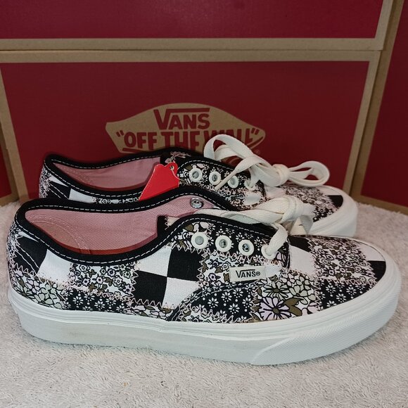 Vans Men's 5.5/Women's 7 Authentic Patchwork Floral VN0A33TB9FYL - Picture 1 of 12
